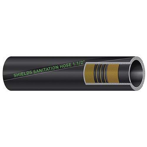 Shields Marine Premium Rubber Sanitation Series 101 Kink Resistant Flexible Hose - 1-1/2